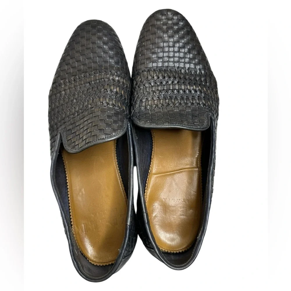 Zelli Luce Woven Loafers brown size 9.5, gently used.